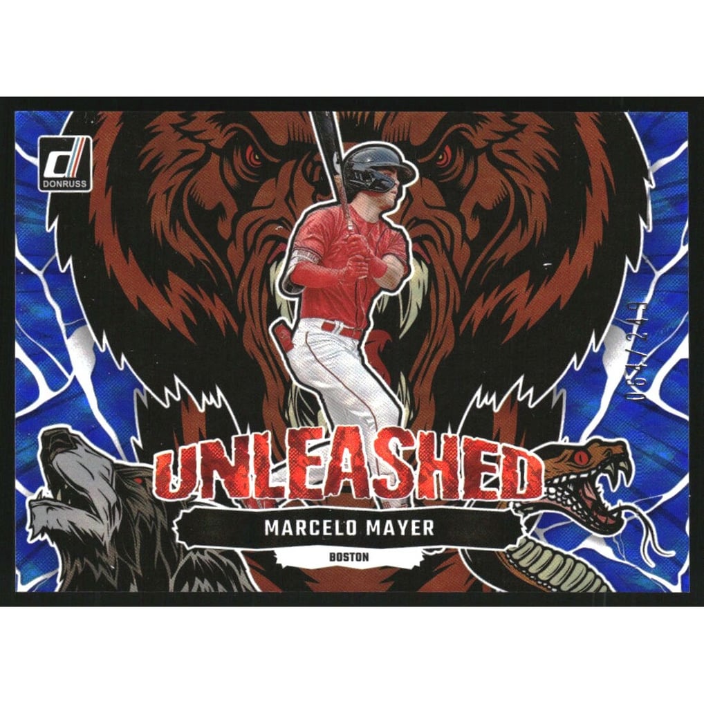 2023 Donruss Unleashed Blue #12 Marcelo Mayer