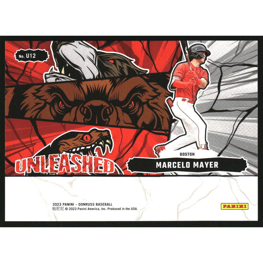 2023 Donruss Unleashed #12 Marcelo Mayer