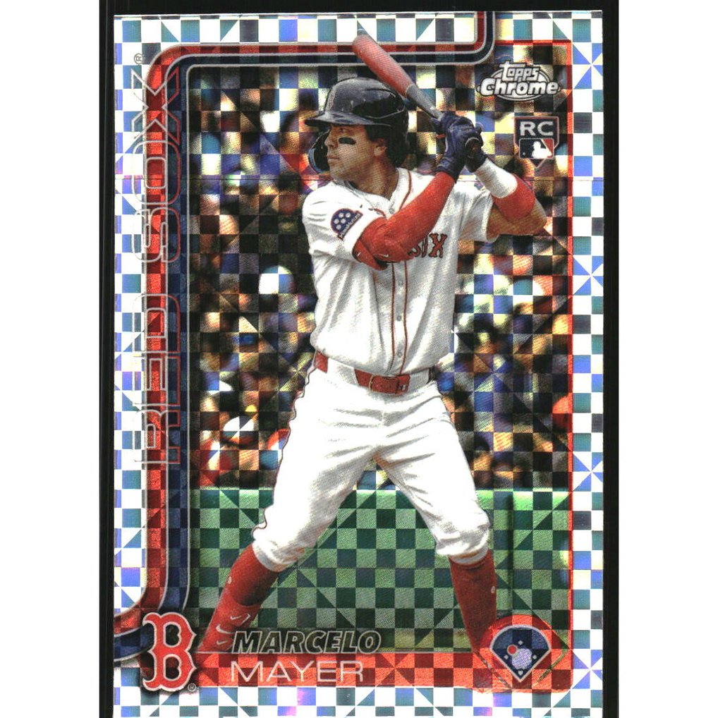 2025 Topps Chrome Update X-Fractors #USC9 Marcelo Mayer