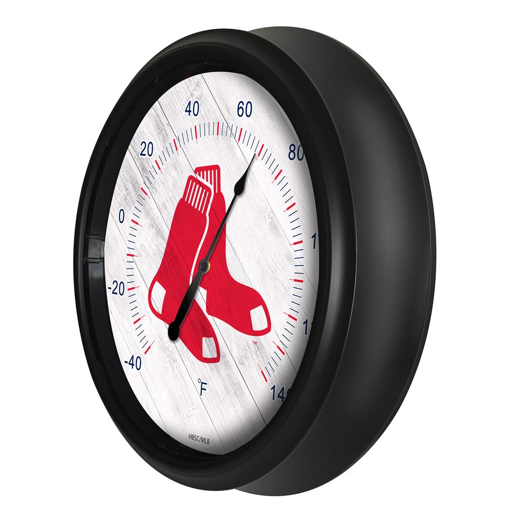Boston Red Sox Indoor/Outdoor LED Thermometer - Black
