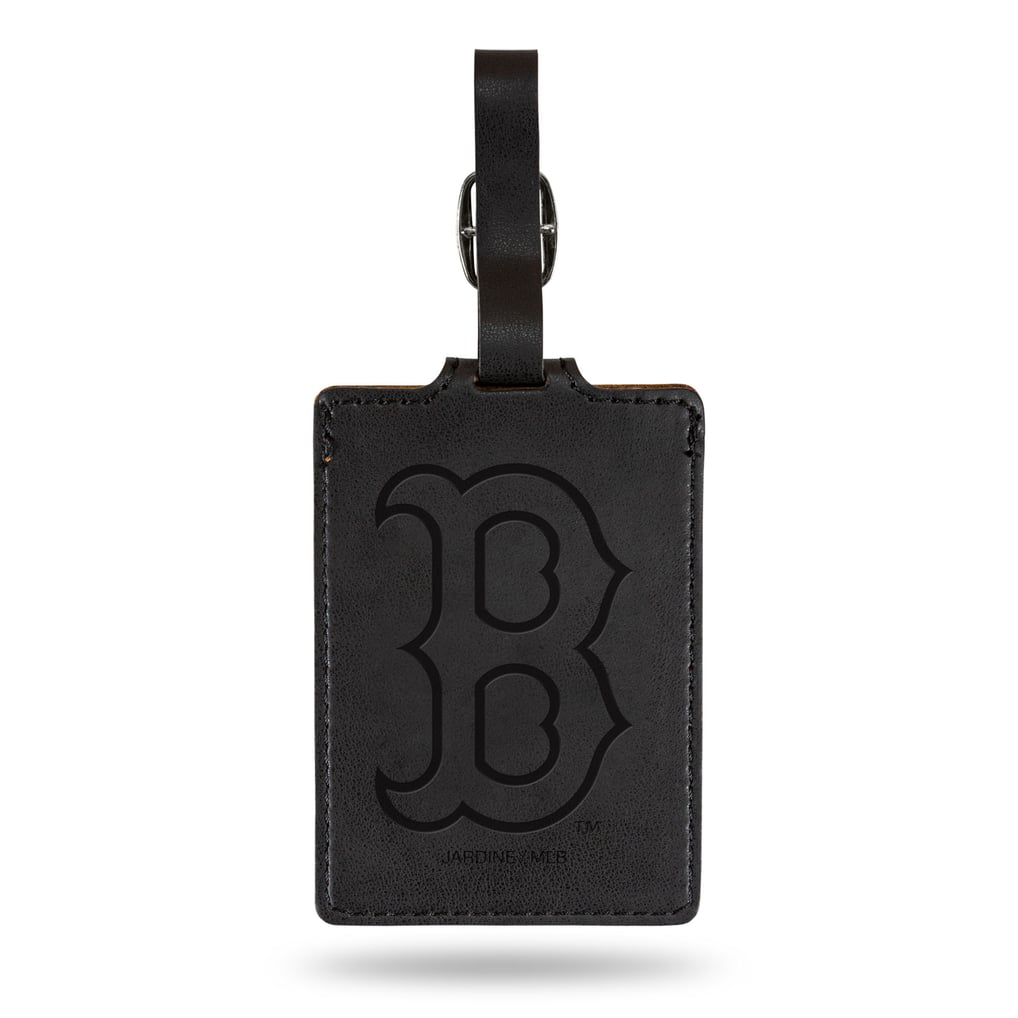 Boston Red Sox Ultra Suede Luggage Tag - Black