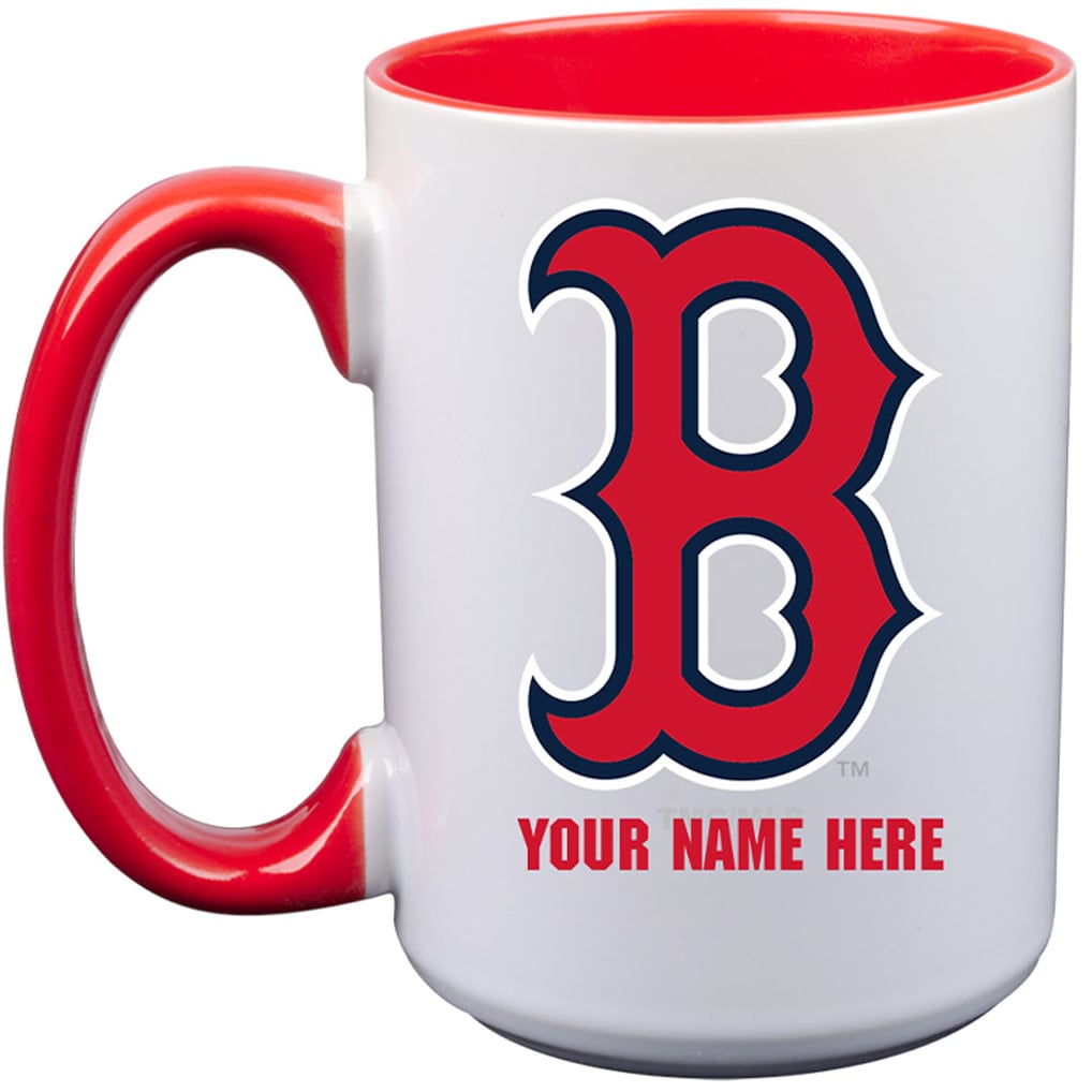Boston Red Sox 15oz. Personalized Ceramic Mug