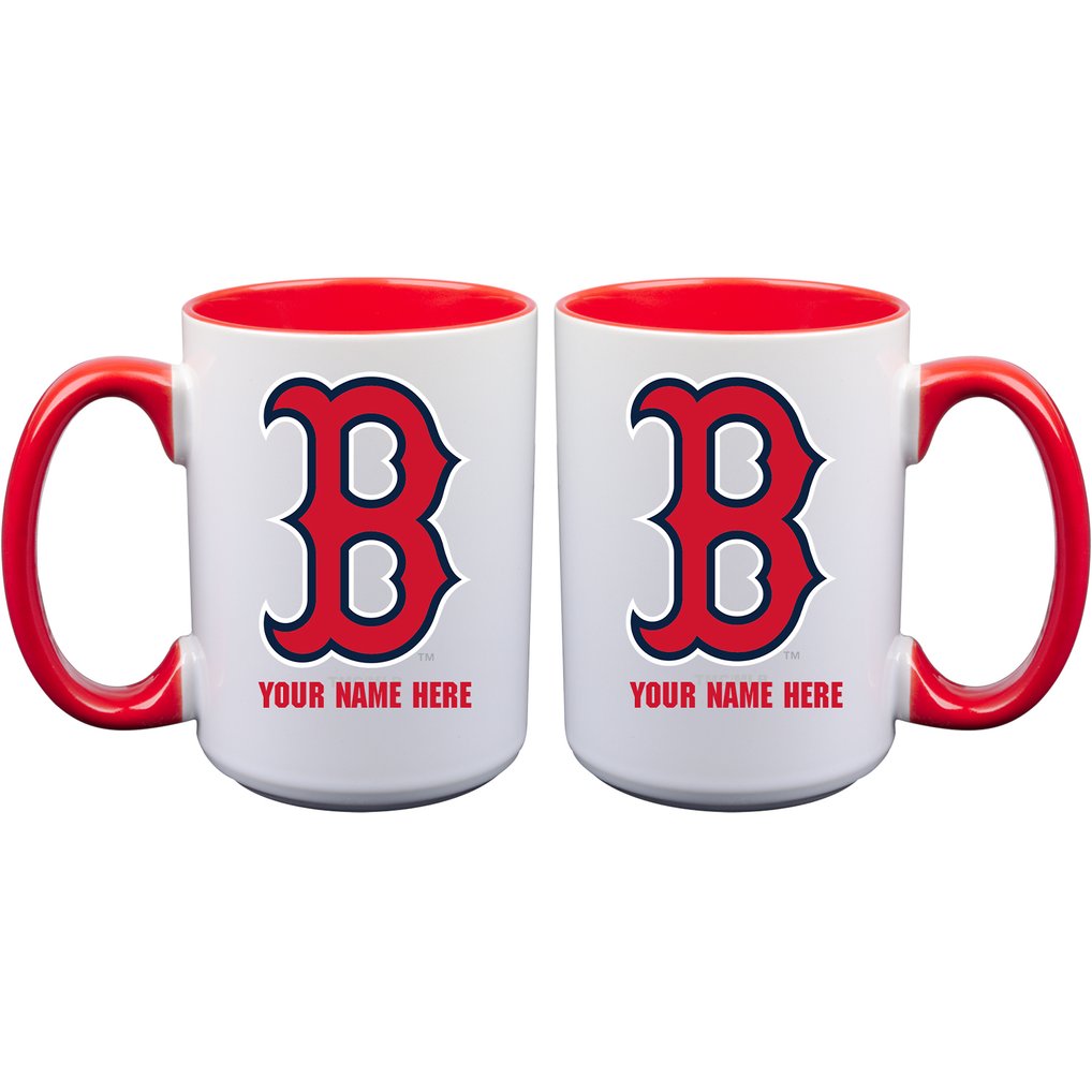 Boston Red Sox 15oz. Personalized Ceramic Mug