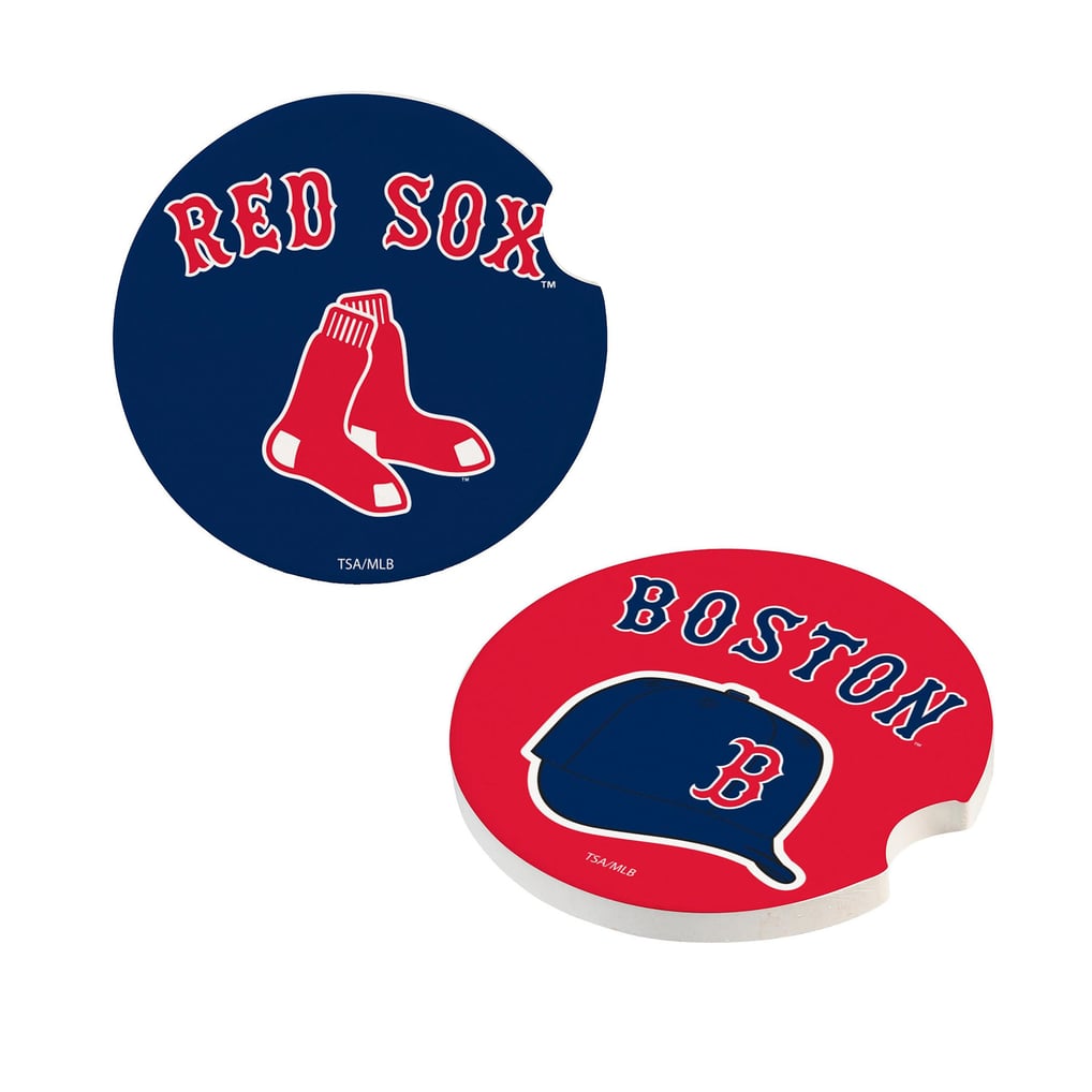 Boston Red Sox Ceramic Car Coaster Four-Piece Set