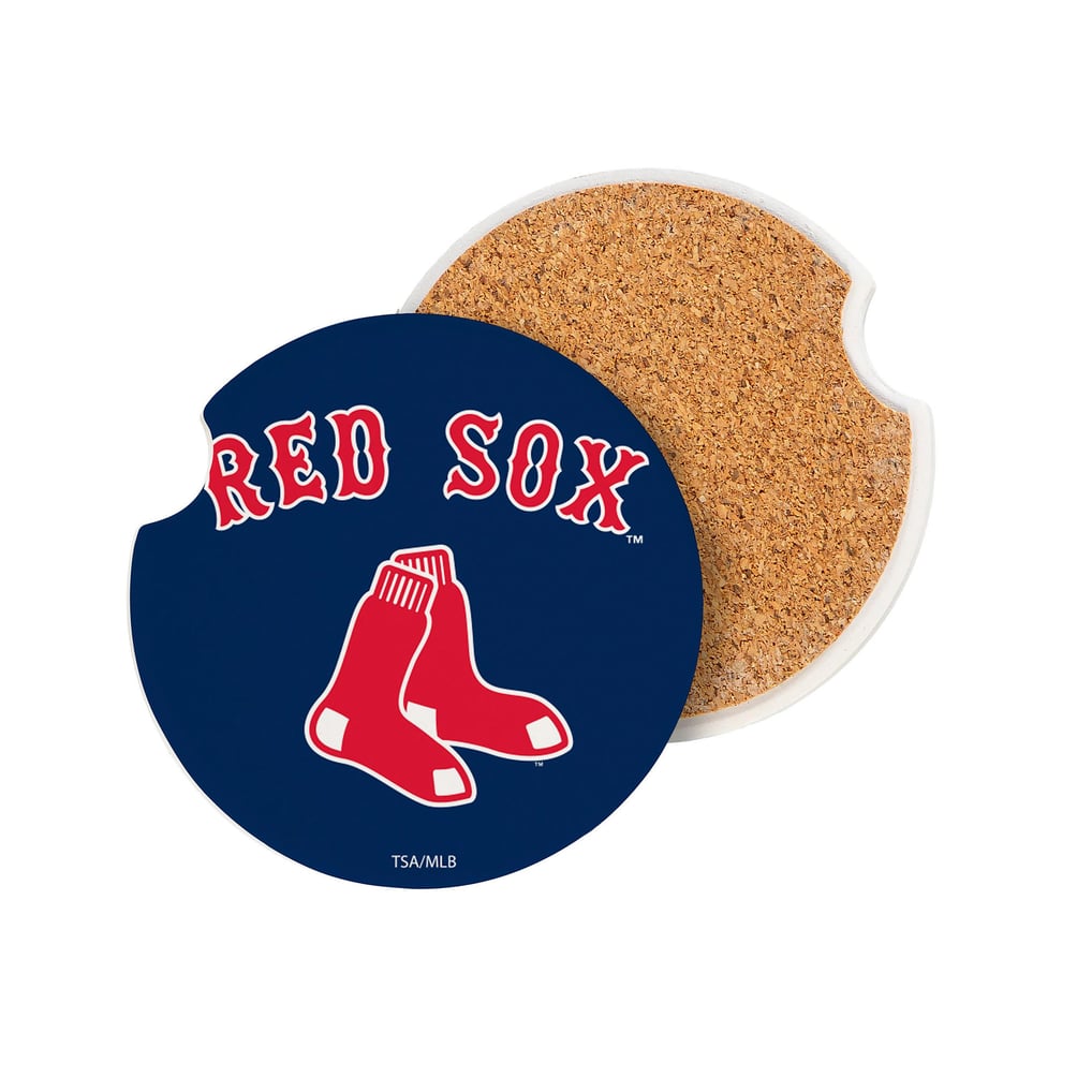 Boston Red Sox Ceramic Car Coaster Four-Piece Set