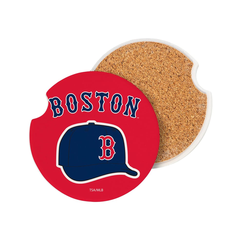 Boston Red Sox Ceramic Car Coaster Four-Piece Set