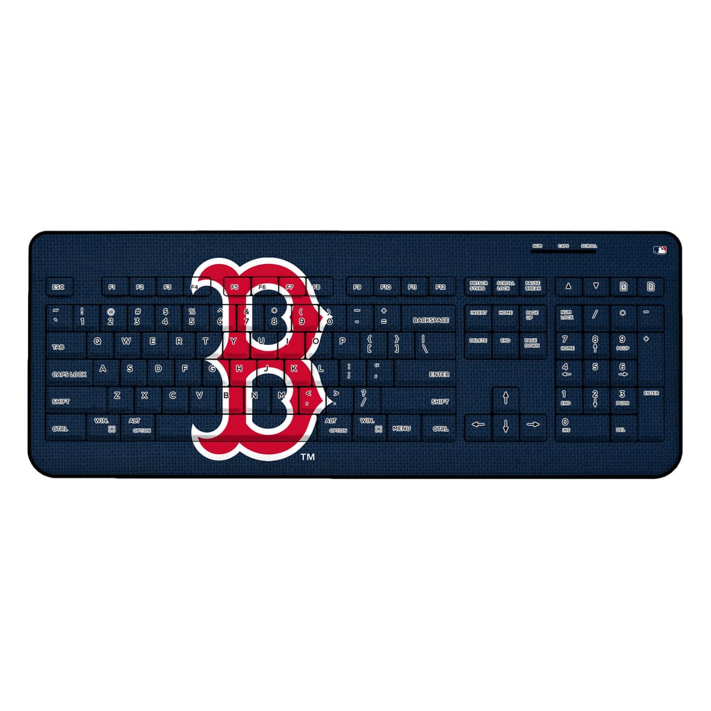 Boston Red Sox Team Logo Wireless Keyboard