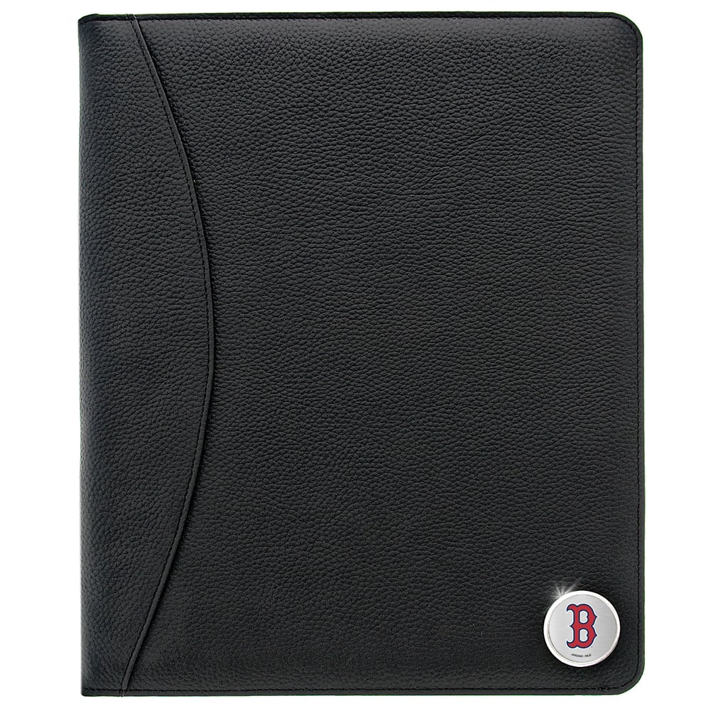 Boston Red Sox Zippered Leather Portfolio