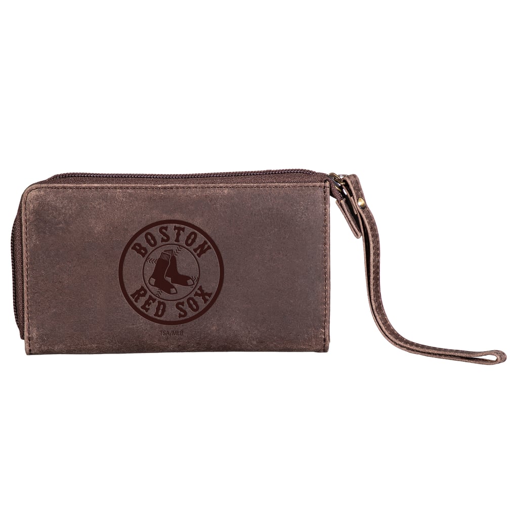 Boston Red Sox Cell Phone Wristlet Wallet - Brown