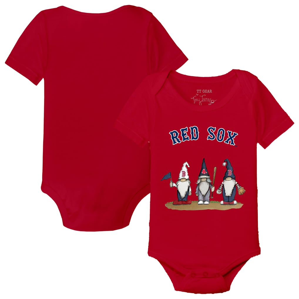 Boston Red Sox Tiny Turnip Infant Gnomes Bodysuit - Red
