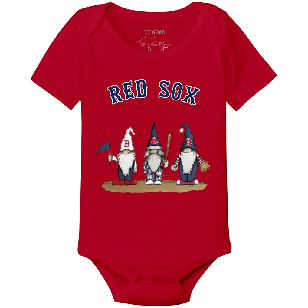 Boston Red Sox Tiny Turnip Infant Gnomes Bodysuit - Red