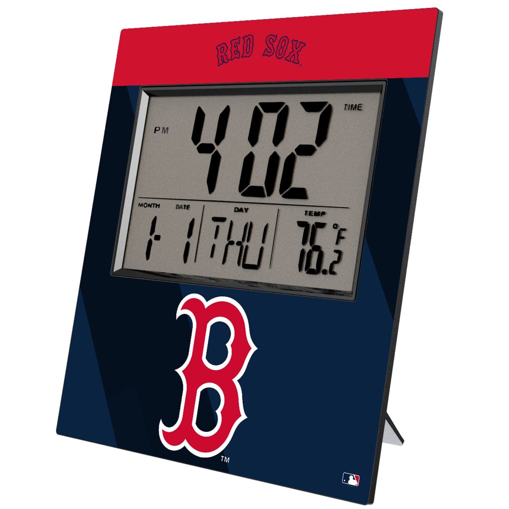 Boston Red Sox Keyscaper Digital Desk Clock