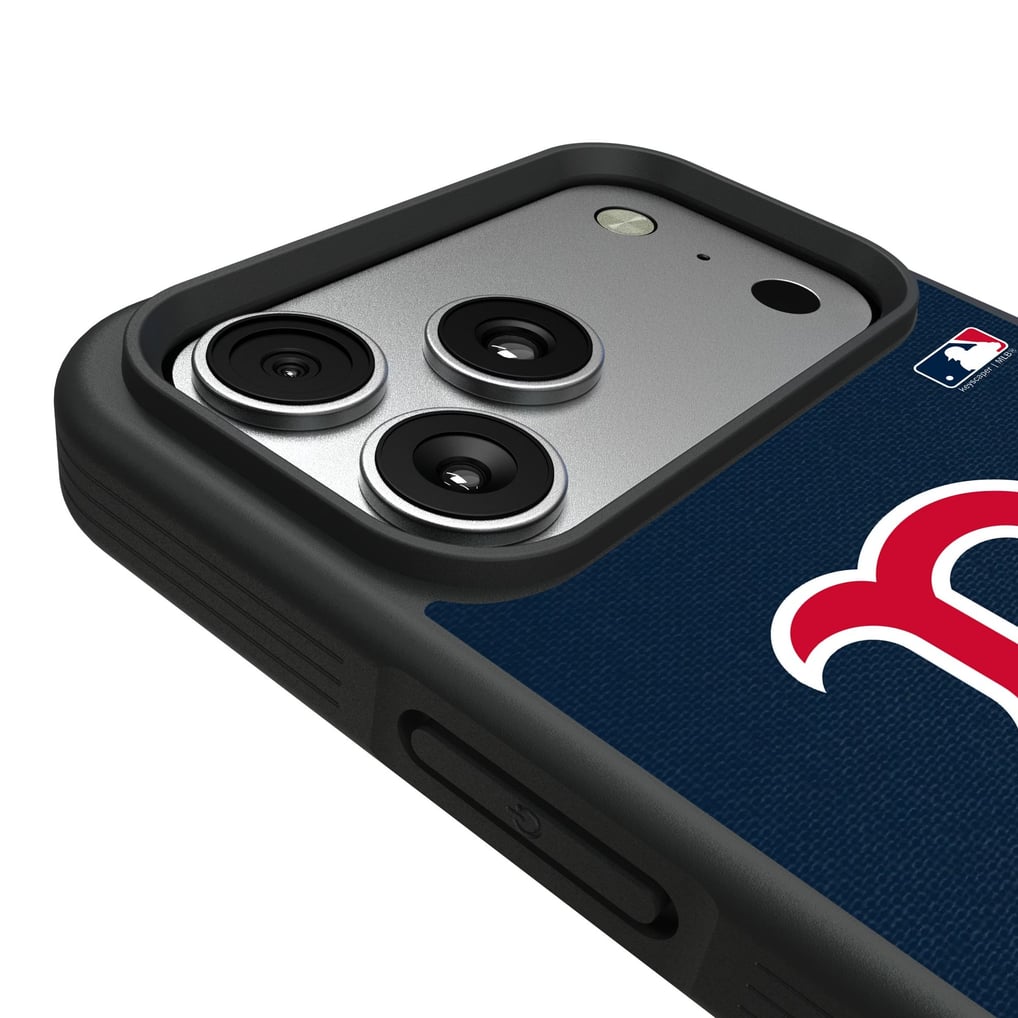 Boston Red Sox Keyscaper Personalized Bump Case with 8.2ft Drop Protection