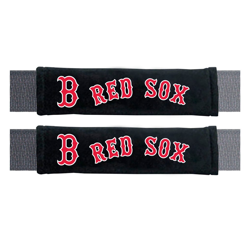 Boston Red Sox Logo Brands Seatbelt Pad Two-Piece Set