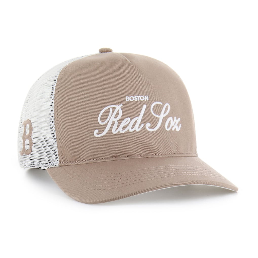  Boston Red Sox '47 Foundational Mesh Hitch Adjustable Hat - Brown