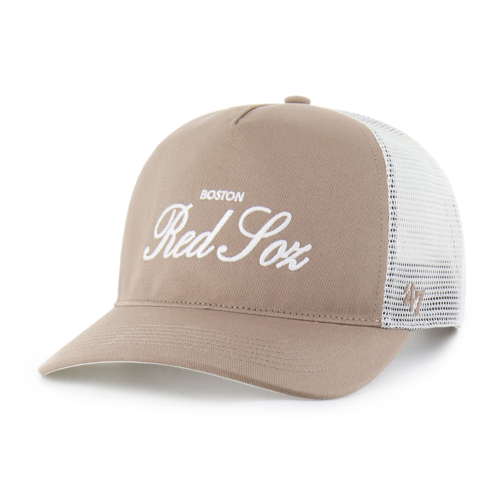  Boston Red Sox '47 Foundational Mesh Hitch Adjustable Hat - Brown