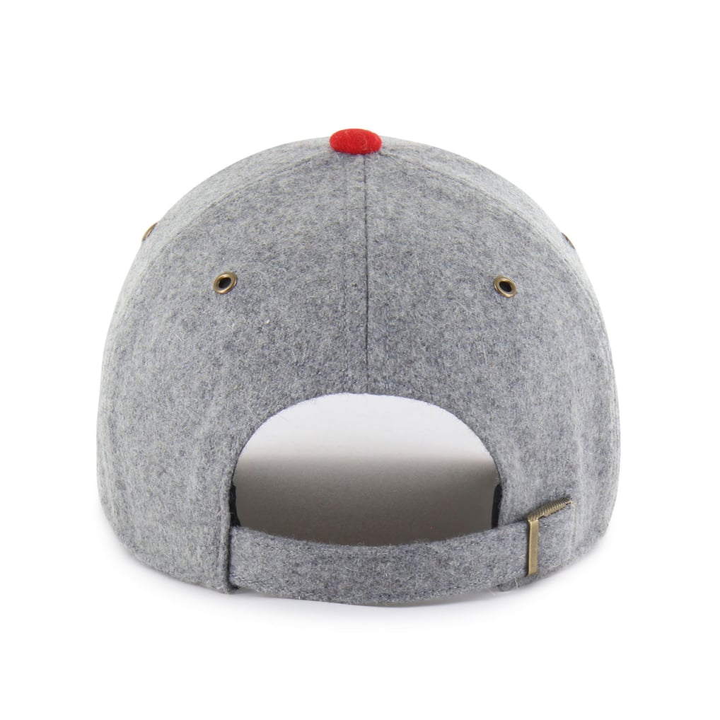  Boston Red Sox '47 Golden Age Wool Clean Up Adjustable Hat - Gray