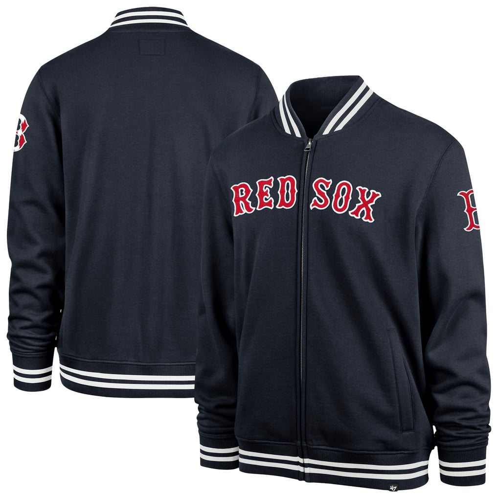 Boston Red Sox '47 Wax Pack Pro Camden Full-Zip Track Jacket - Navy