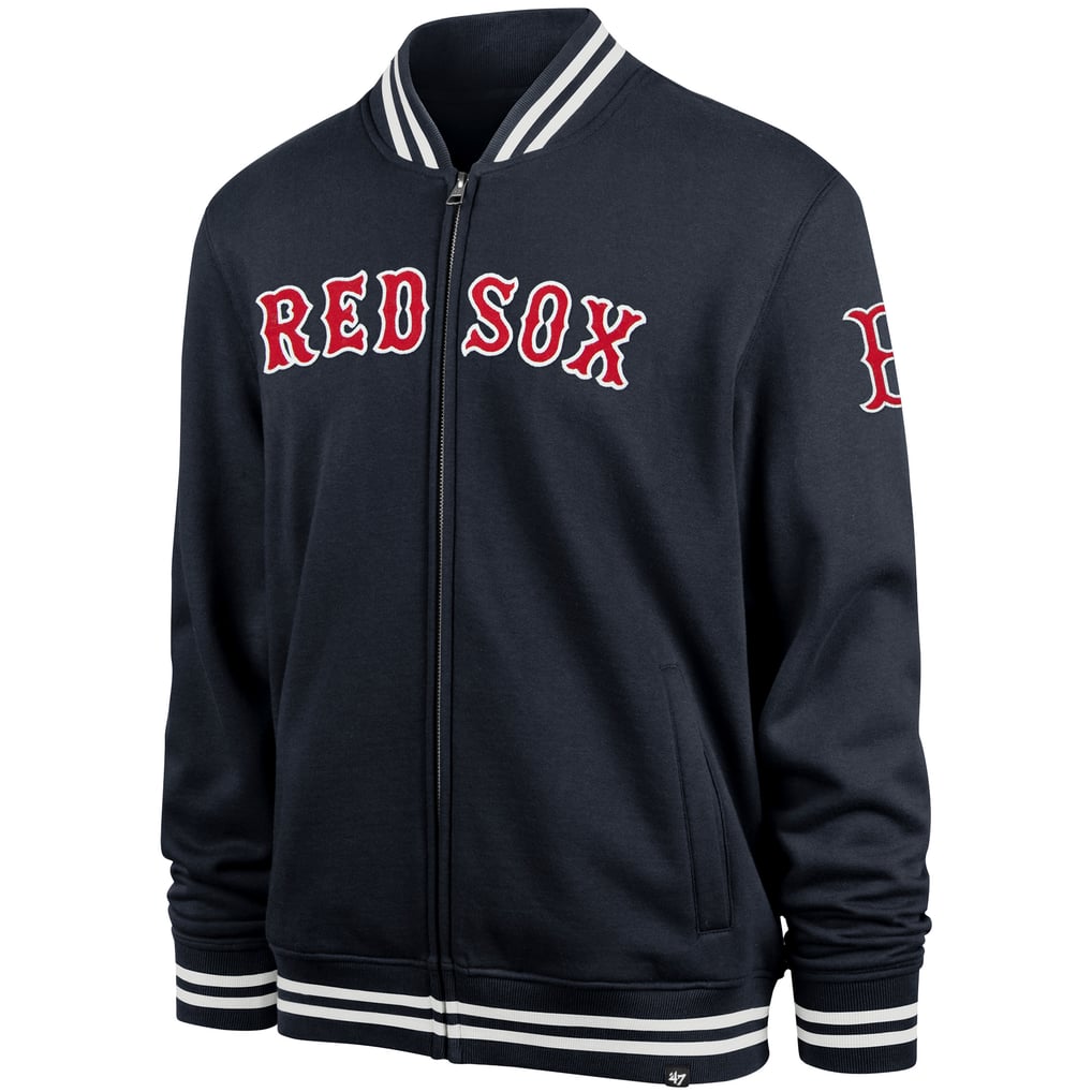 Boston Red Sox '47 Wax Pack Pro Camden Full-Zip Track Jacket - Navy