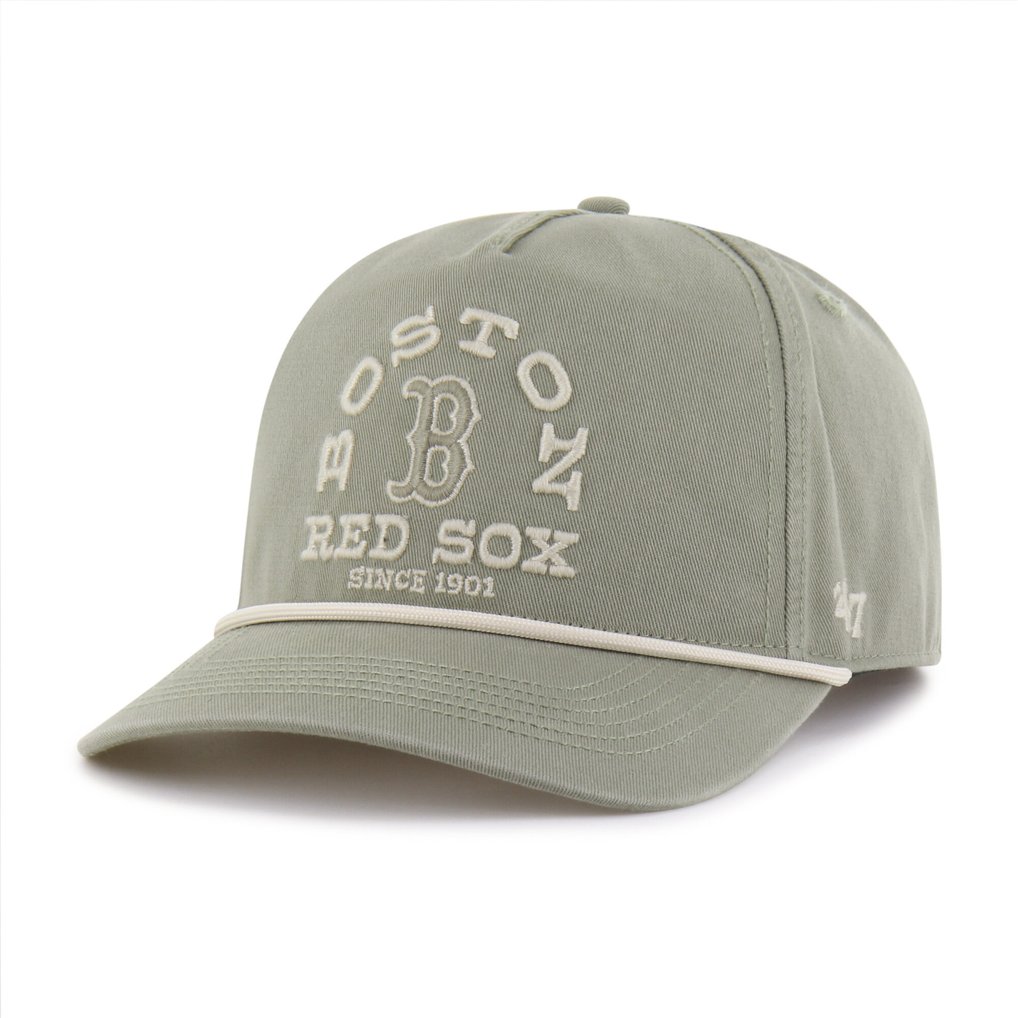  Boston Red Sox '47 Canyon Ranchero Hitch Adjustable Hat - Olive