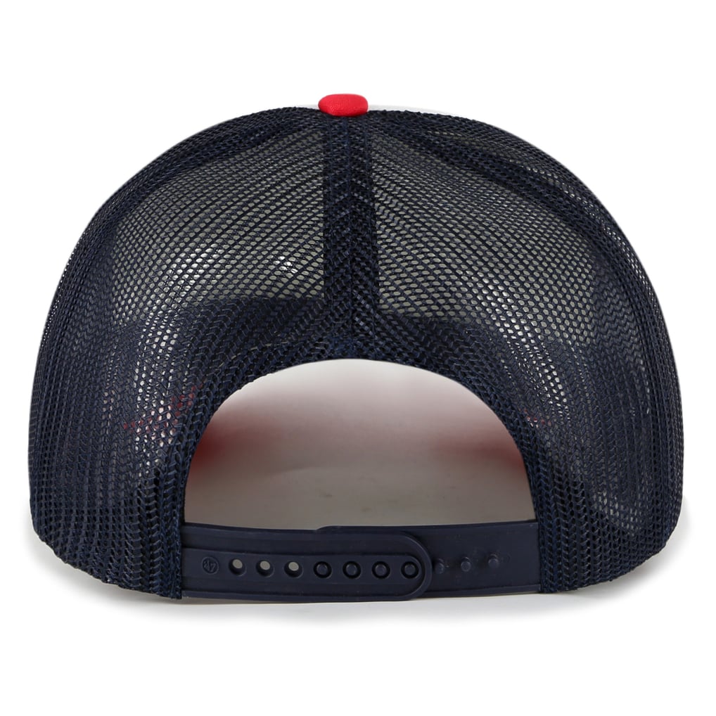 Boston Red Sox '47 Foam Front Script Trucker Snapback Hat - White