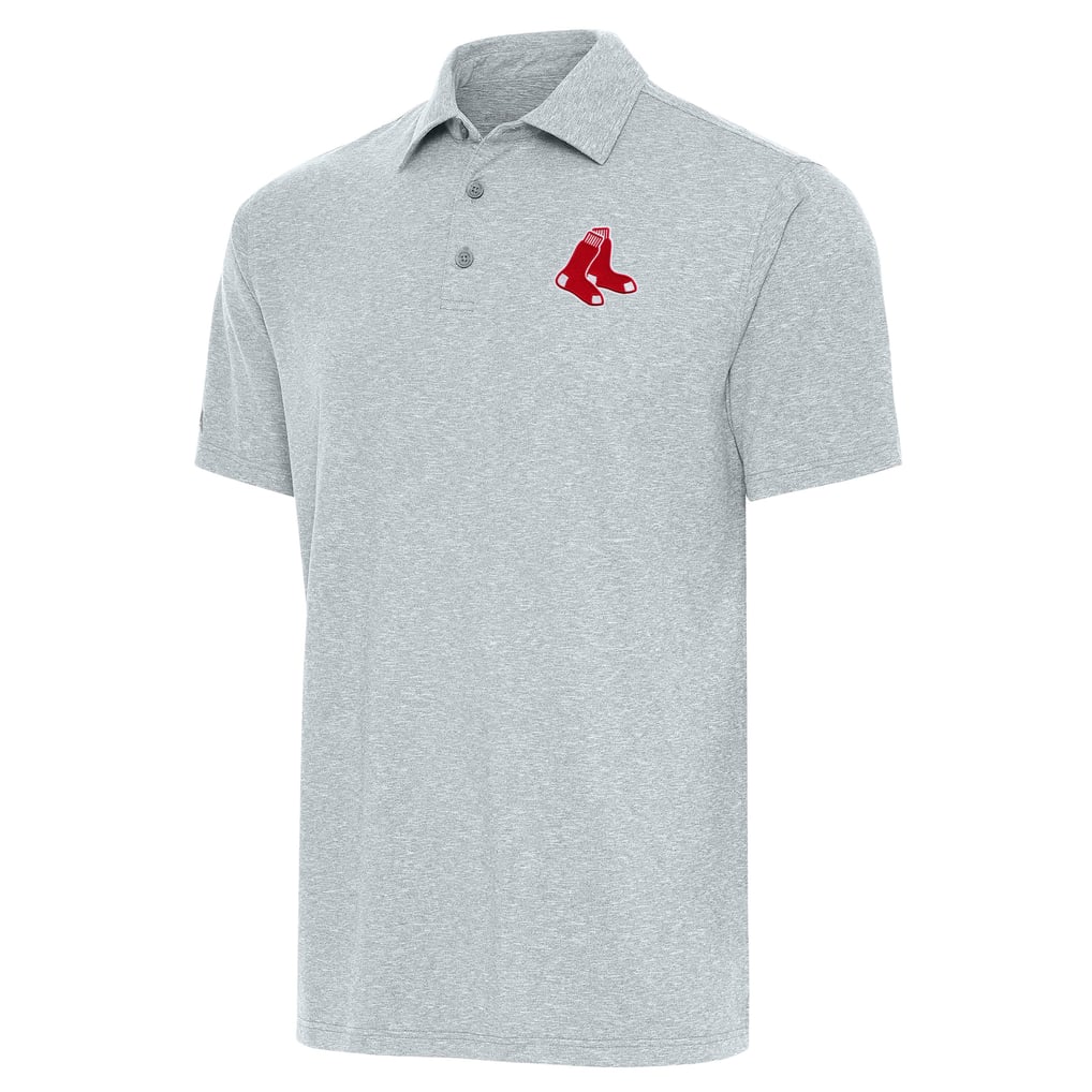  Boston Red Sox Antigua Par Polo - Heather Gray