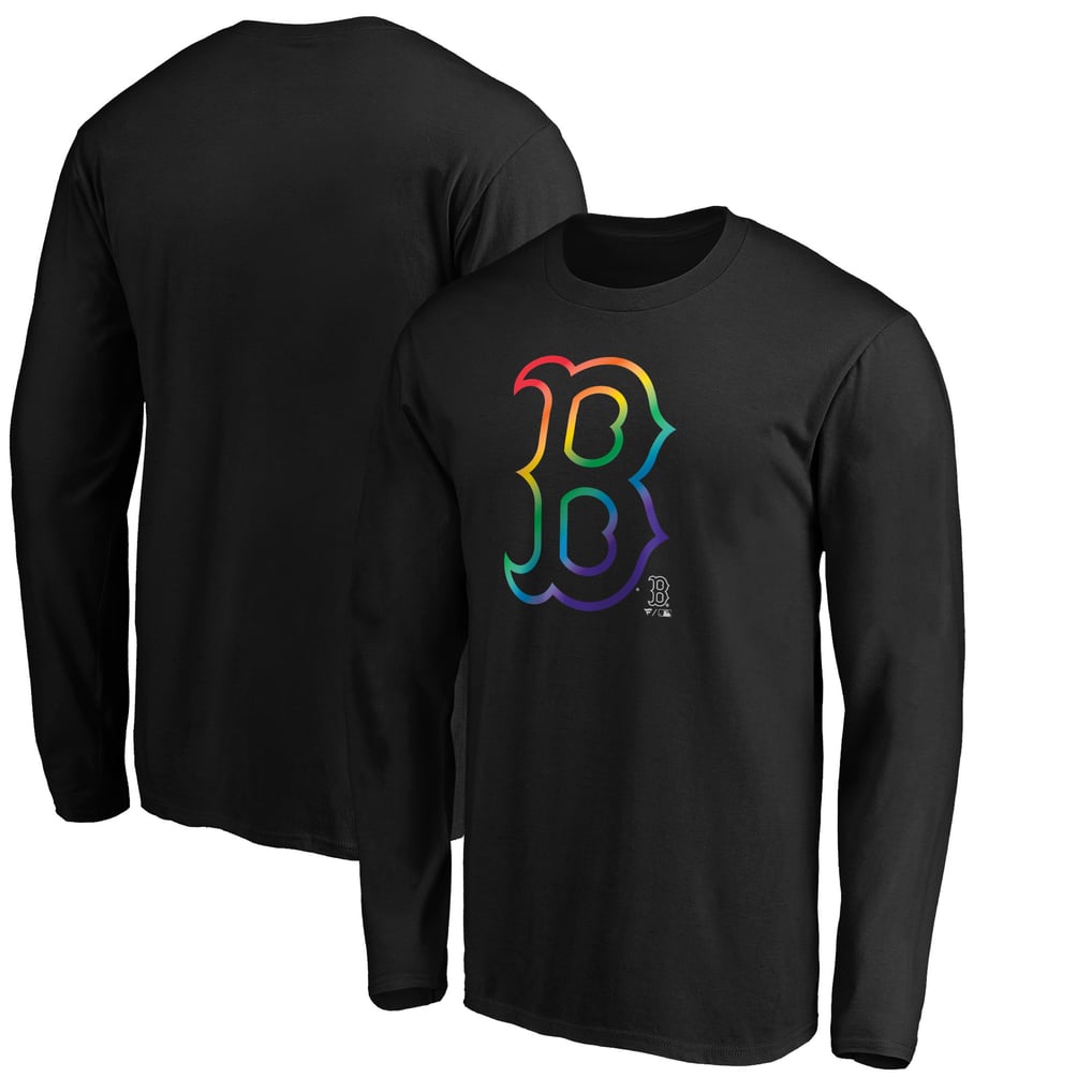 Boston Red Sox Team Pride Logo Long Sleeve T-Shirt - Black