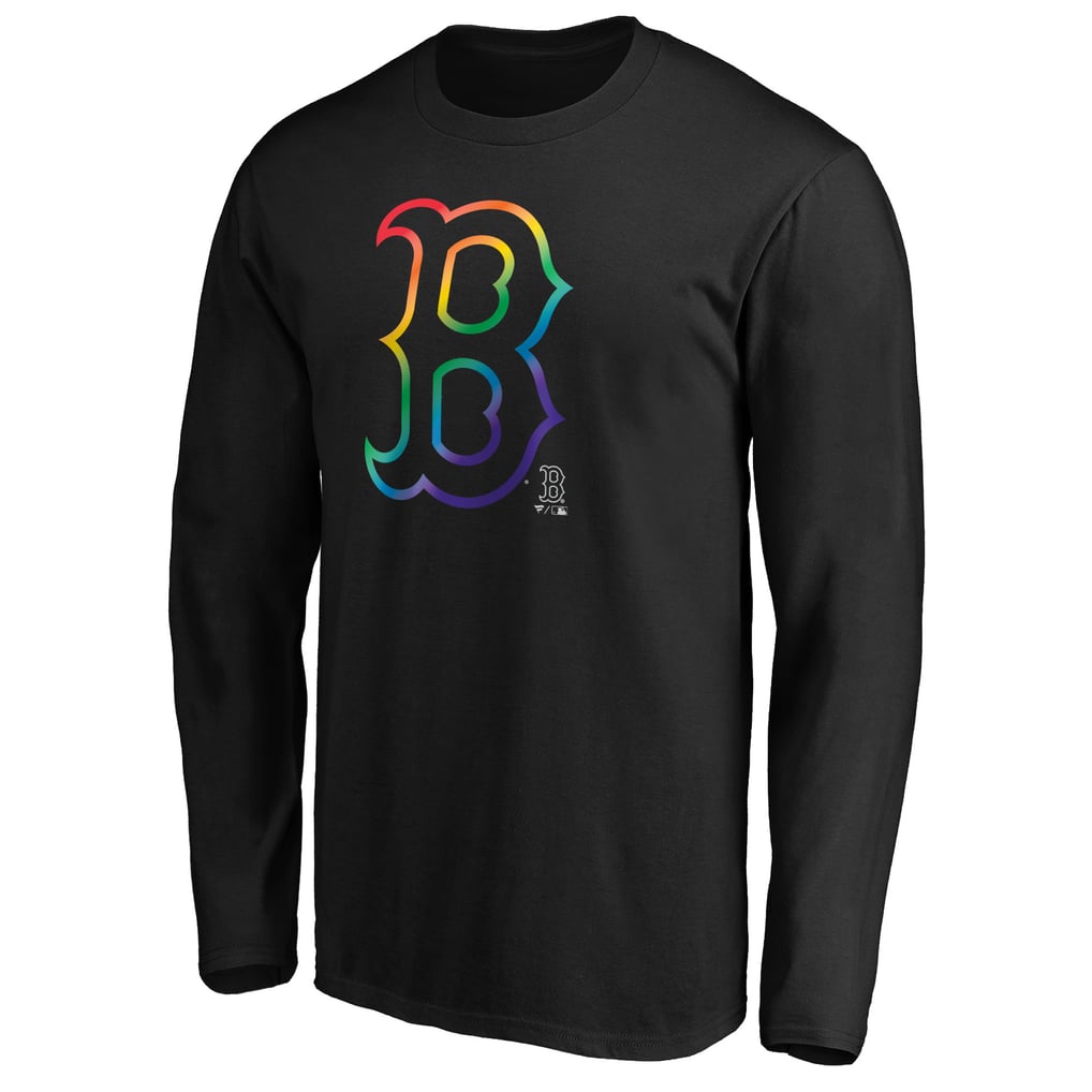 Boston Red Sox Team Pride Logo Long Sleeve T-Shirt - Black