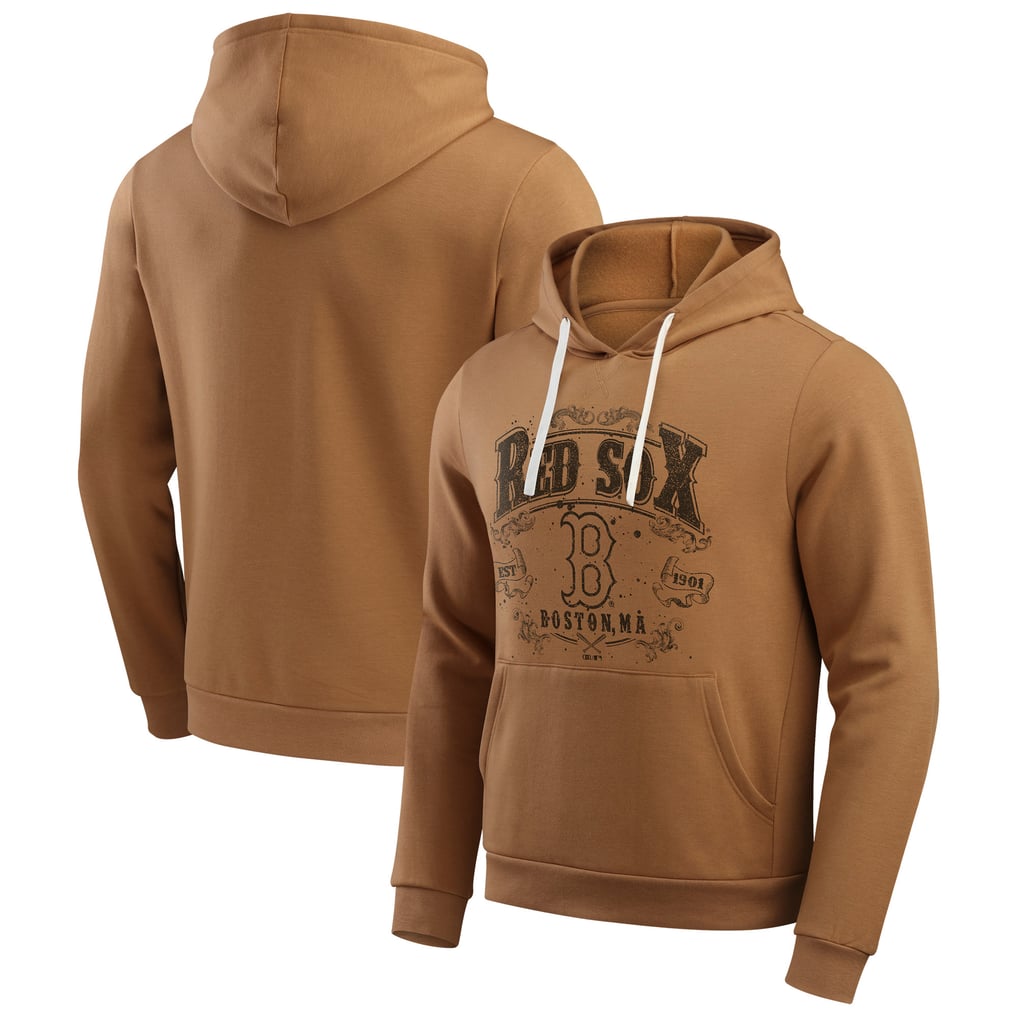 Boston Red Sox Darius Rucker Collection by Fanatics Camp Fleece Pullover Hoodie  - Tan