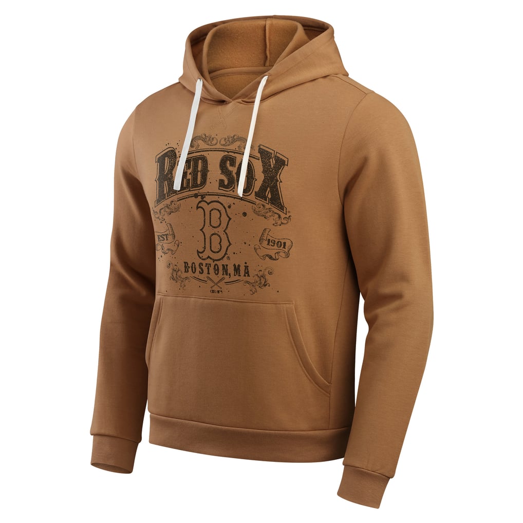 Boston Red Sox Darius Rucker Collection by Fanatics Camp Fleece Pullover Hoodie  - Tan
