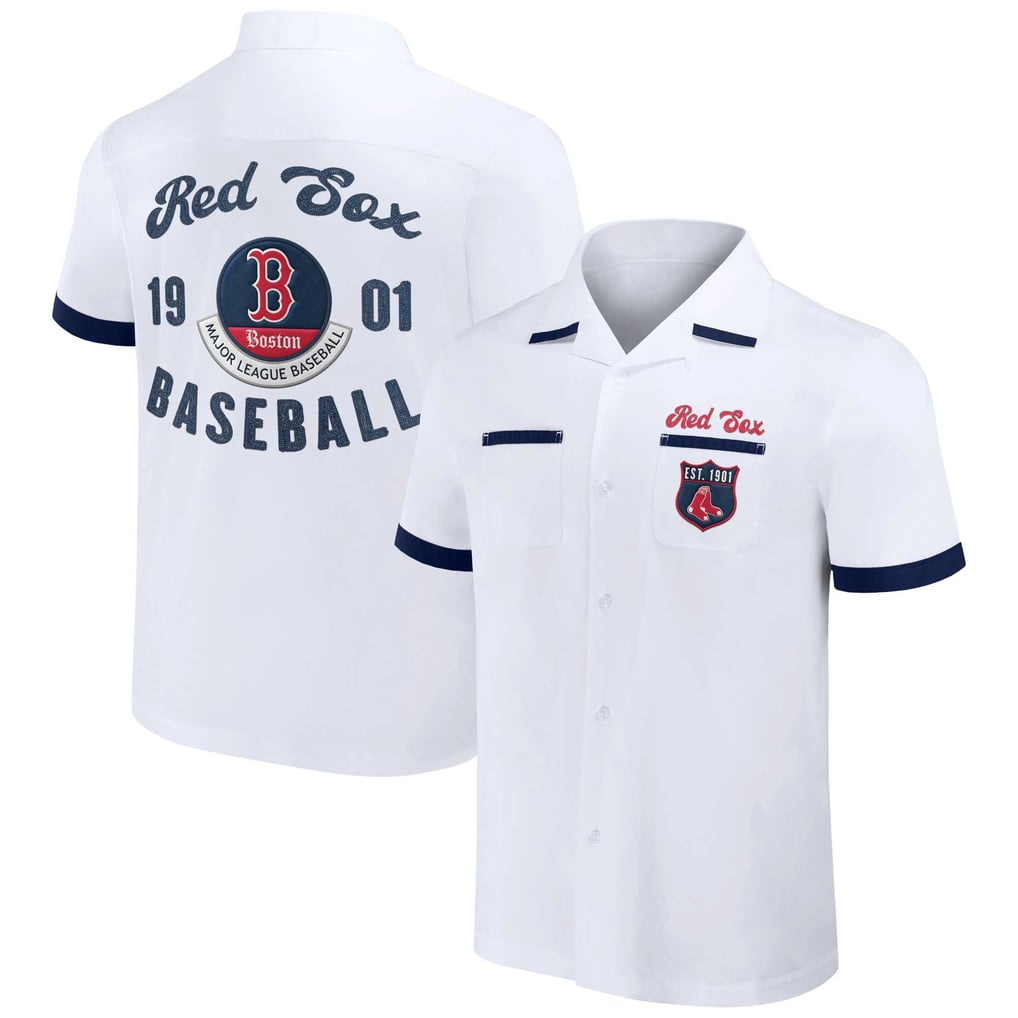  Boston Red Sox Darius Rucker Collection by Fanatics Bowling Button-Up Shirt - White