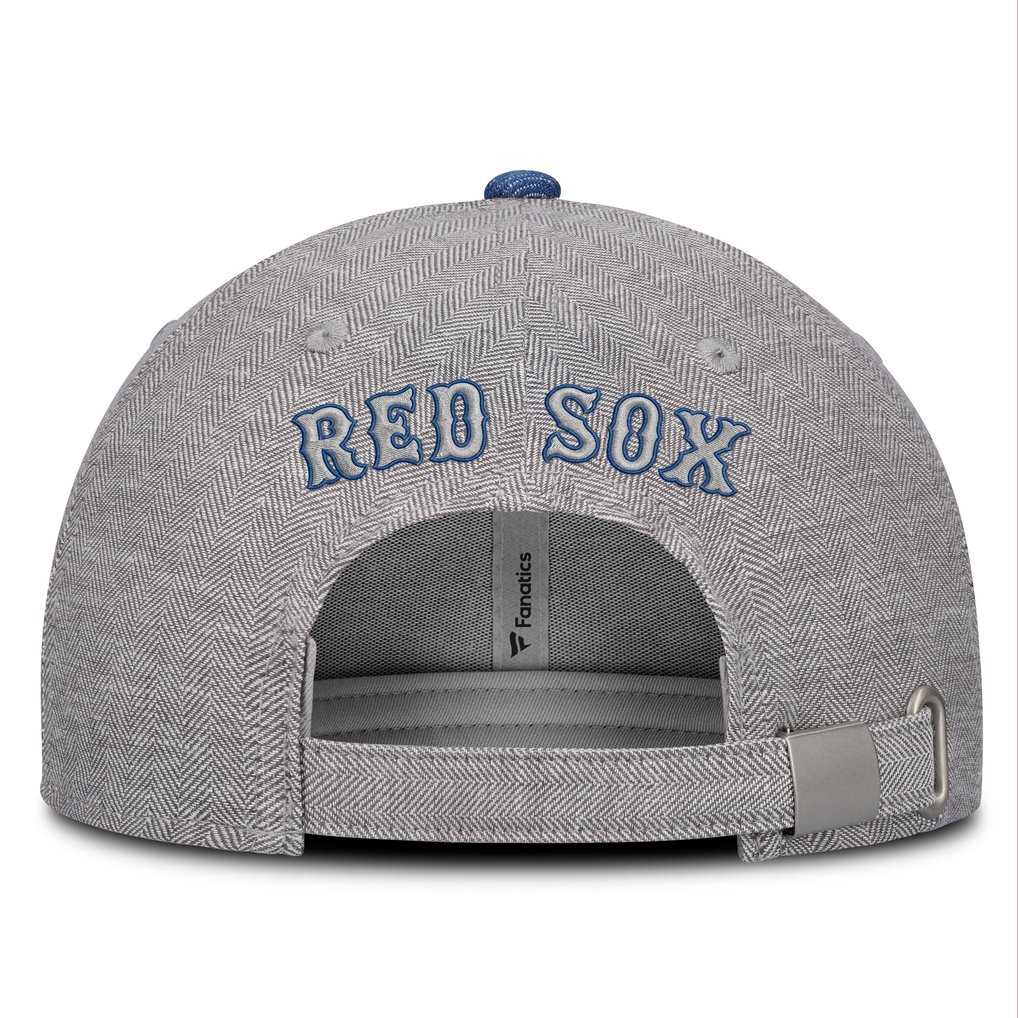 Boston Red Sox Fanatics Level Up Conduct Adjustable Hat - Gray/Denim