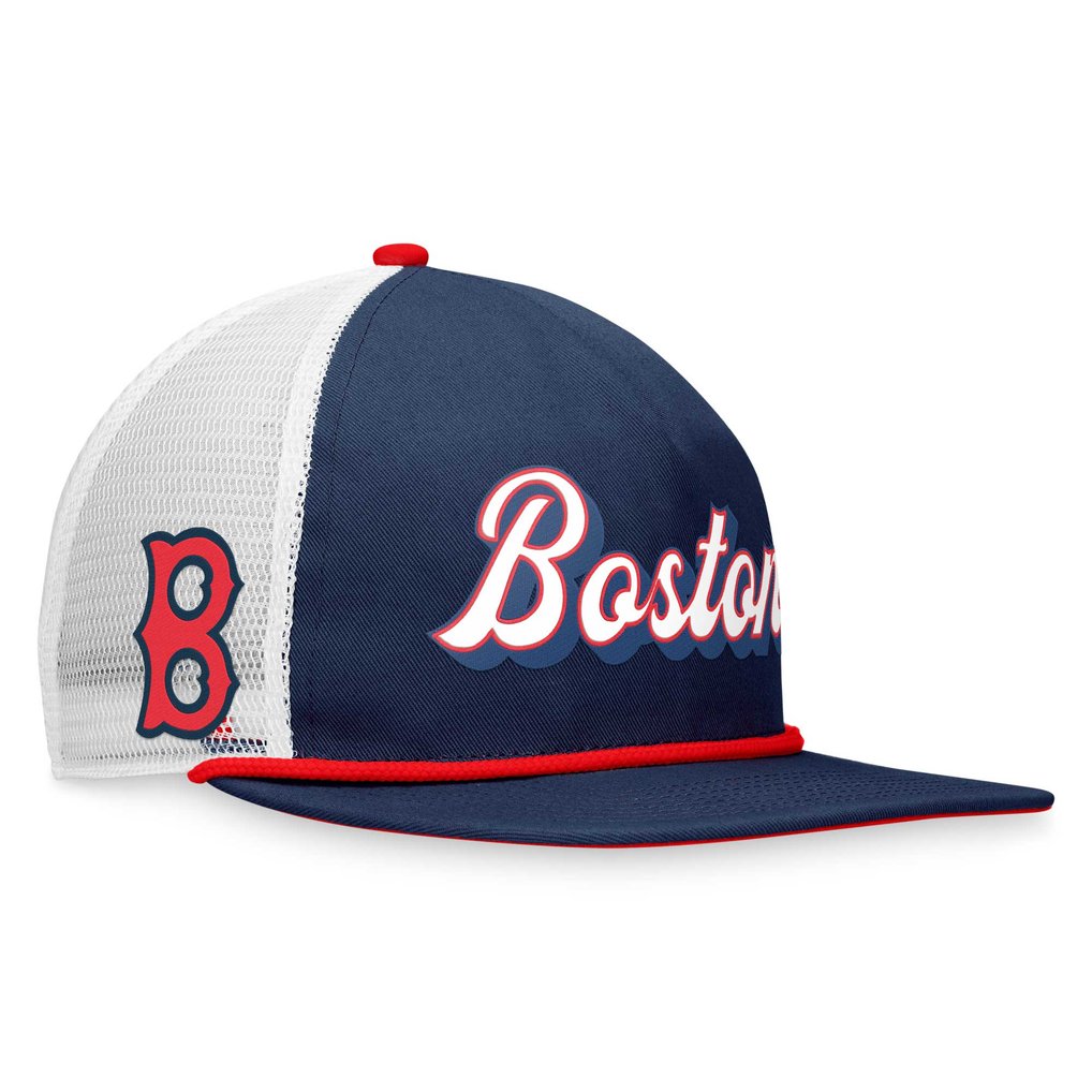 Boston Red Sox Fanatics Heritage Golfer Snapback Hat - Navy
