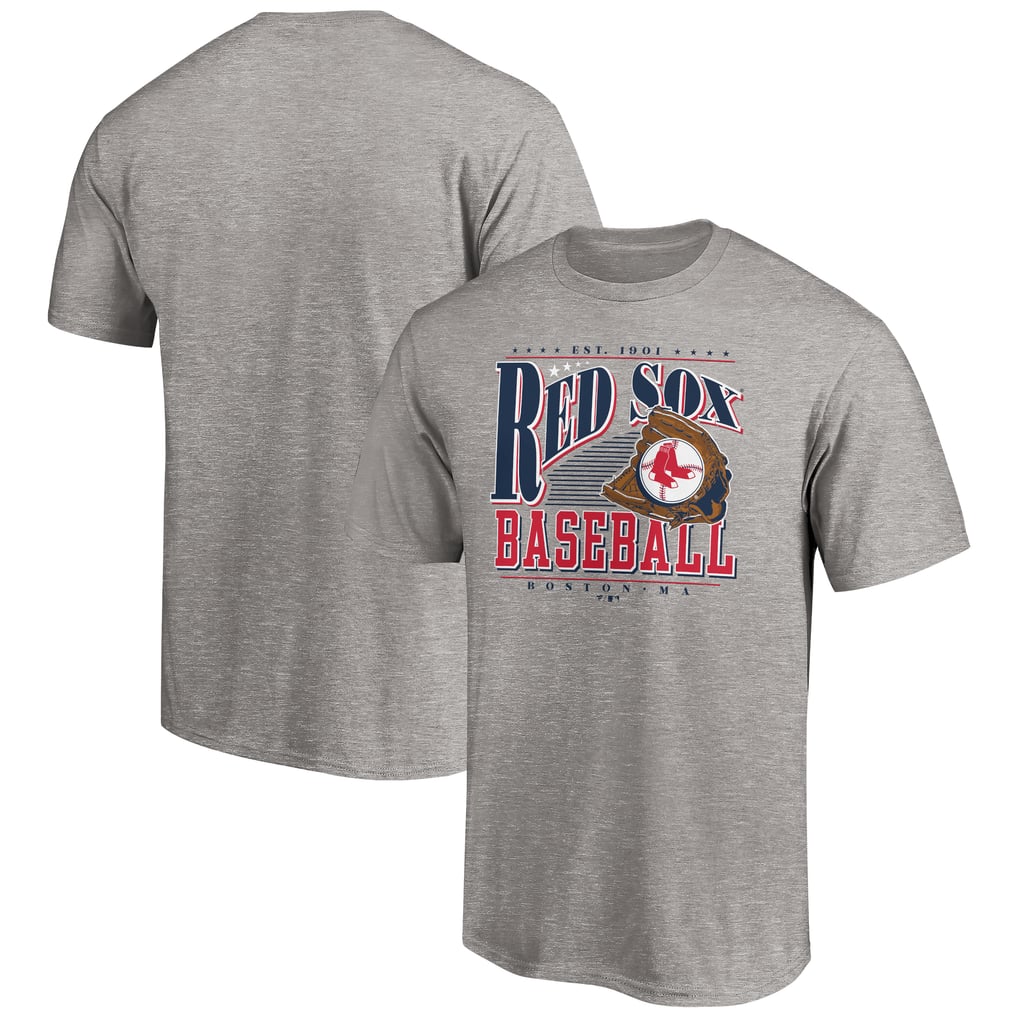 Boston Red Sox Cooperstown Collection Winning Time T-Shirt - Heather Gray