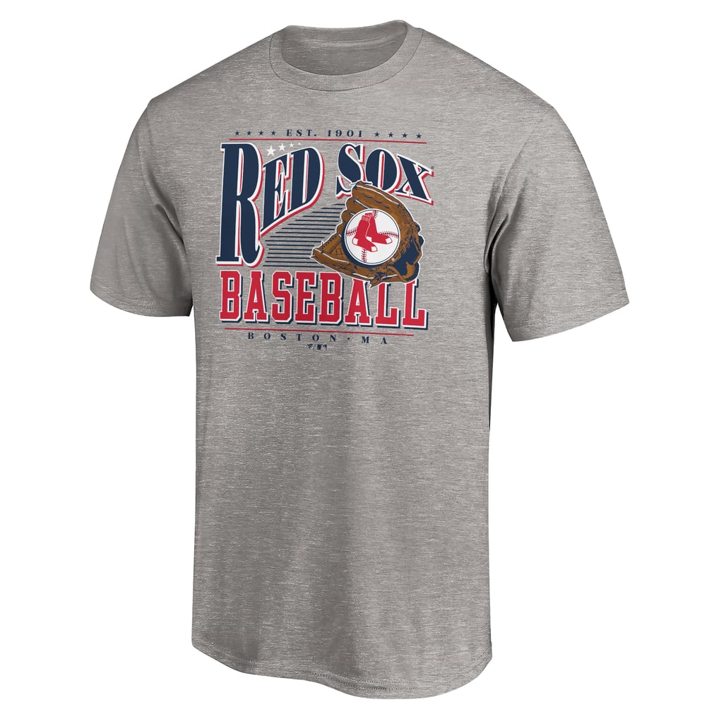 Boston Red Sox Cooperstown Collection Winning Time T-Shirt - Heather Gray