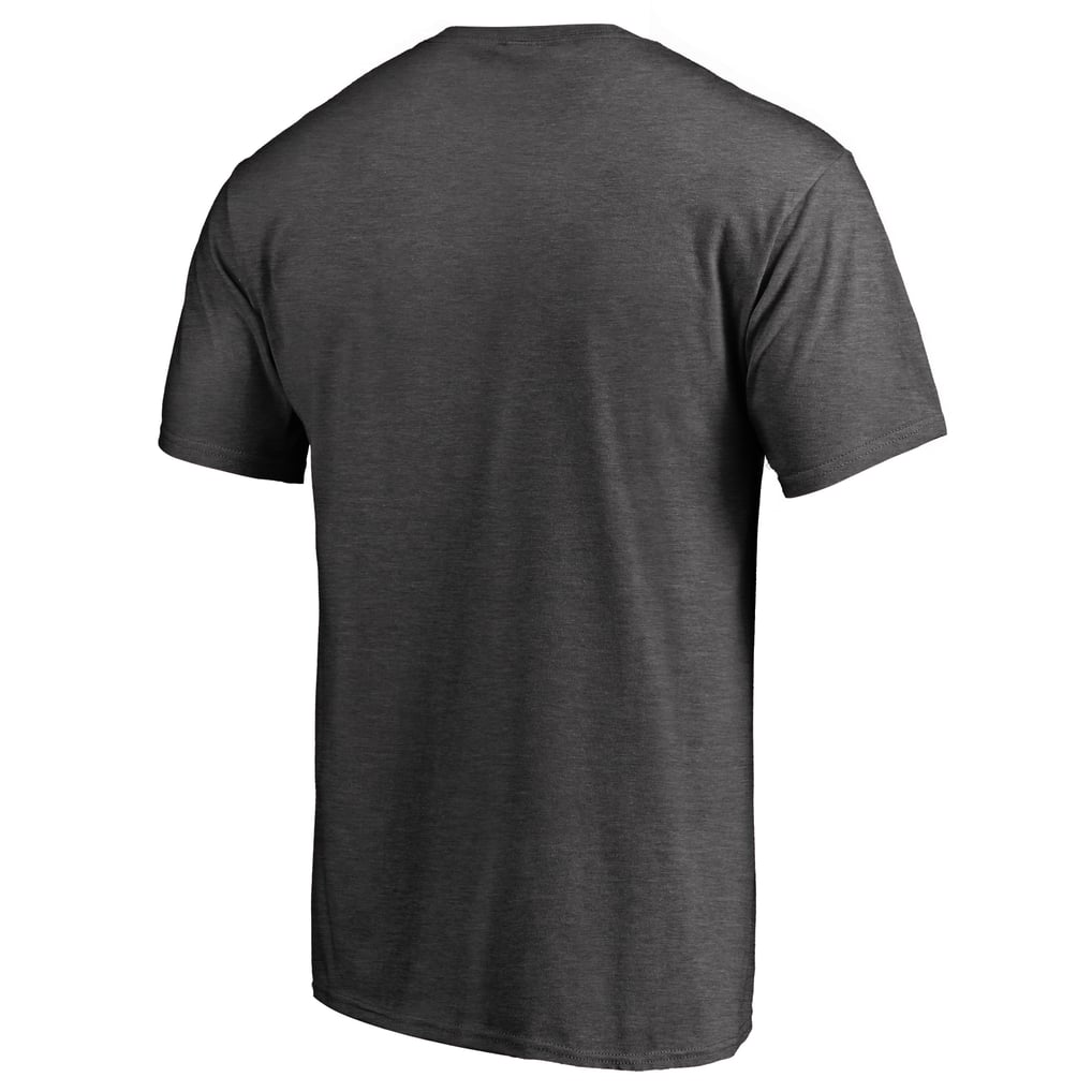 Boston Red Sox Blue Wordmark T-Shirt - Heathered Charcoal