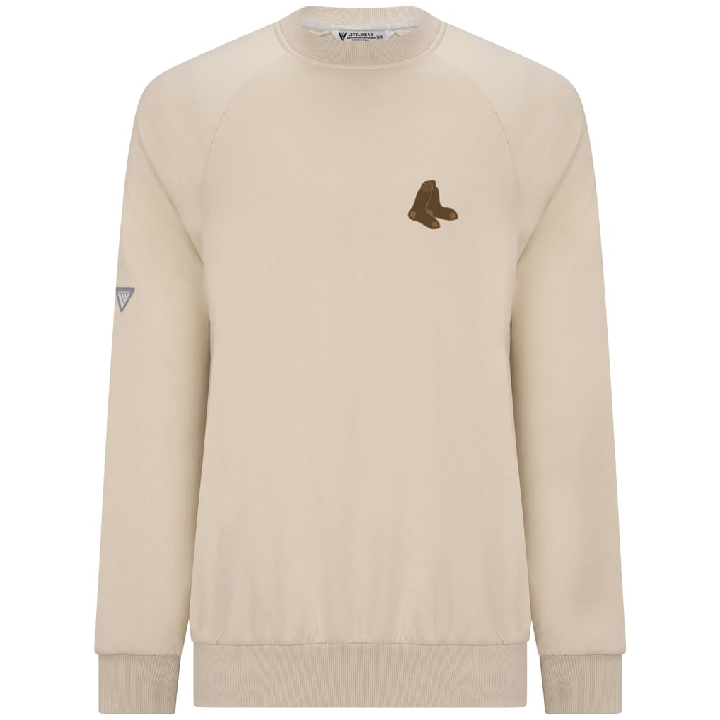  Boston Red Sox Levelwear Connect Logo Sweatshirt - Khaki