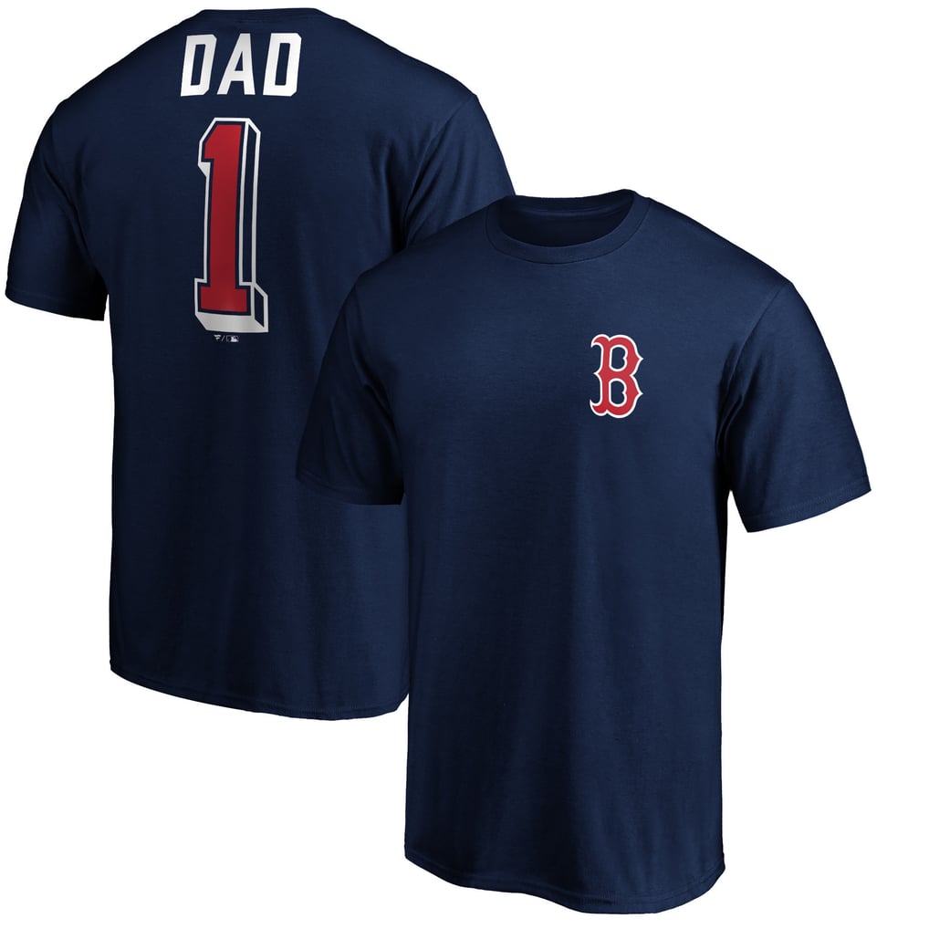 Boston Red Sox Number One Dad T-Shirt - Navy