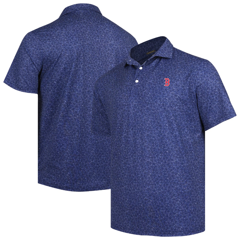  Boston Red Sox Tahoe Print Polo - Navy