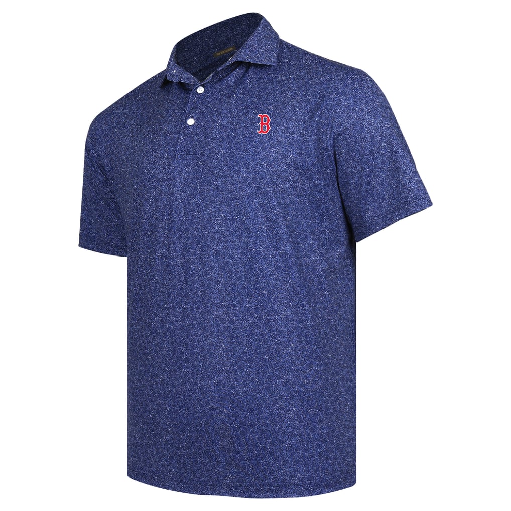  Boston Red Sox Tahoe Print Polo - Navy