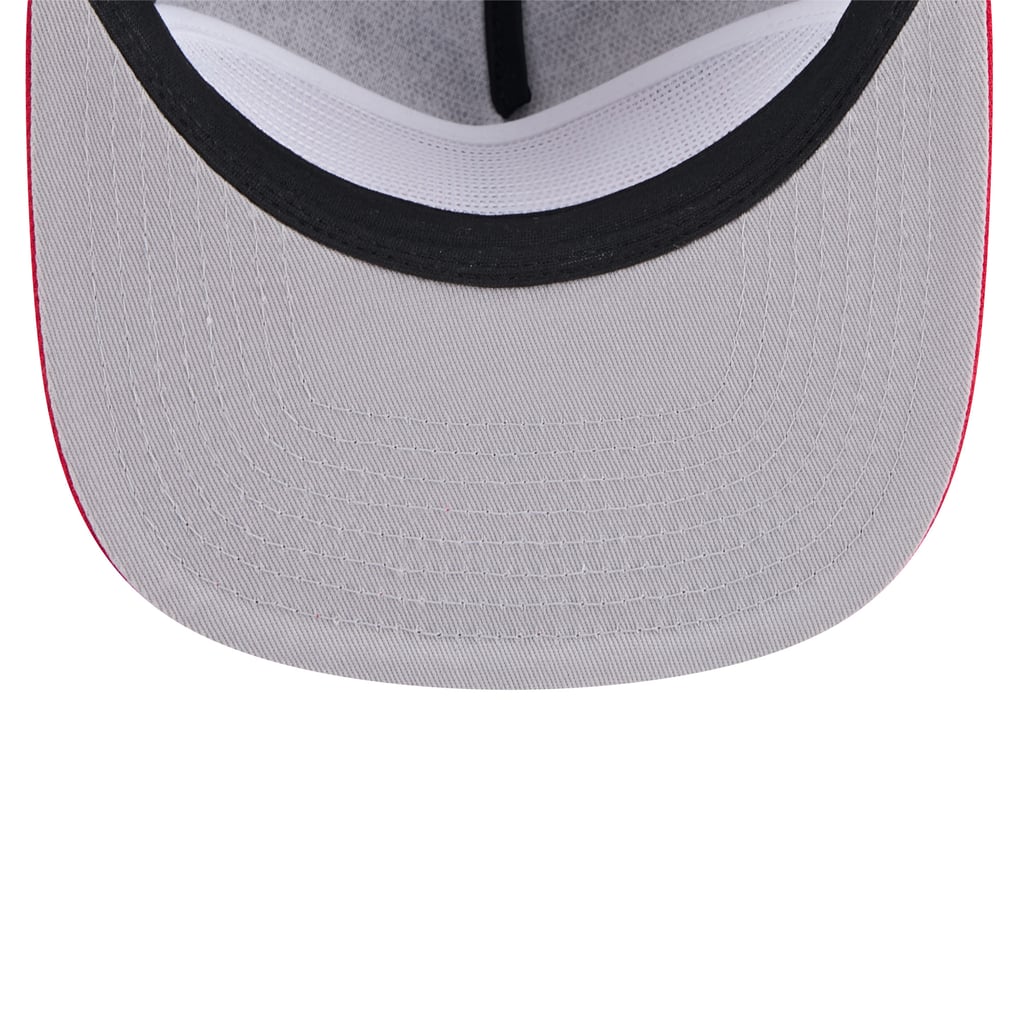 Boston Red Sox New Era Throwback Meshback Golfer Hat - Black