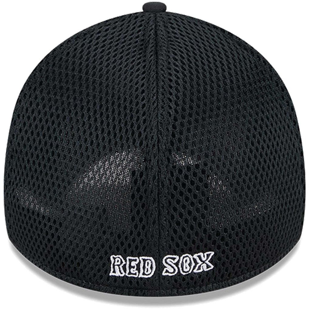 Boston Red Sox New Era Neo 39THIRTY Flex Hat - Black/White