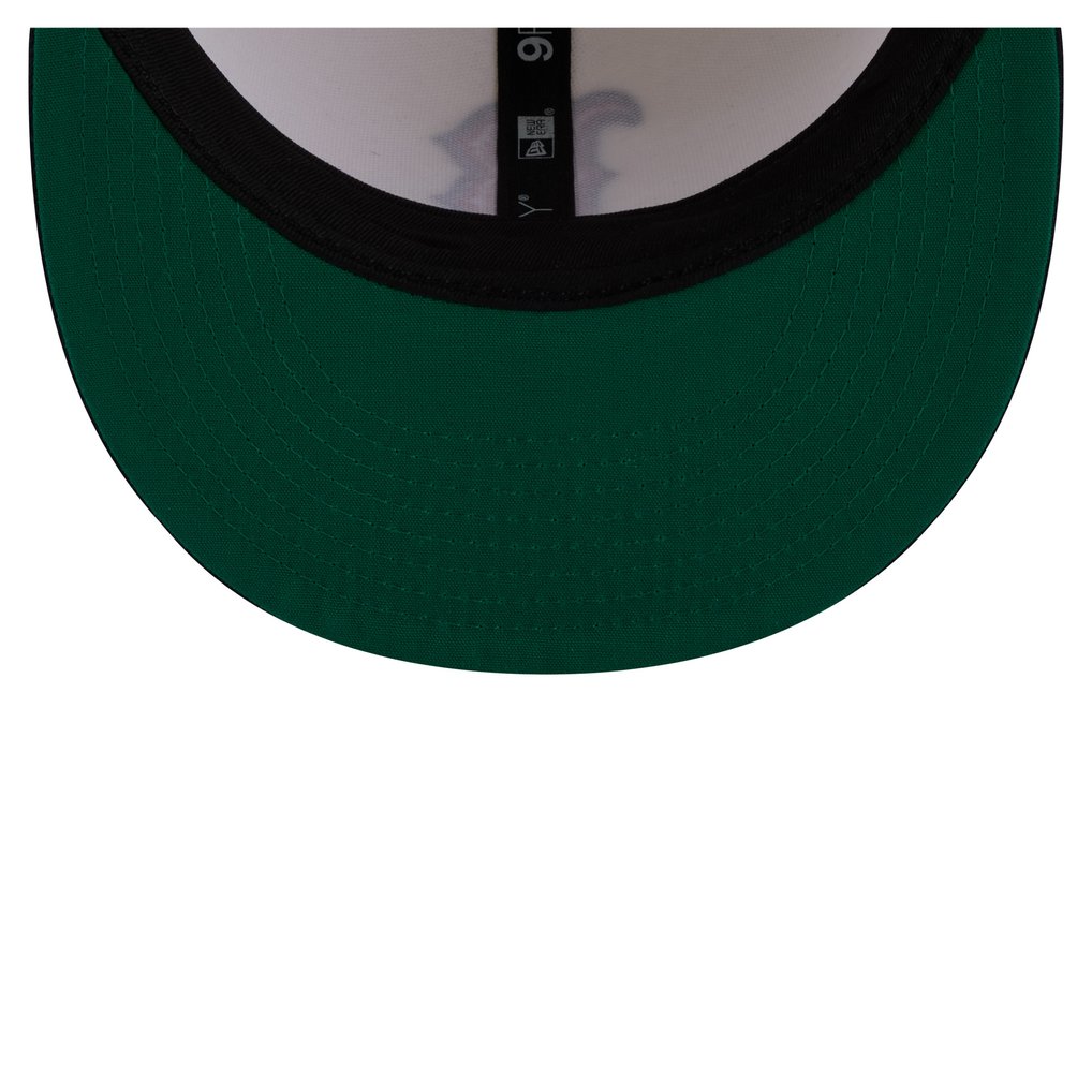 Boston Red Sox New Era Localized 9FIFTY Snapback Hat - Cream/Navy