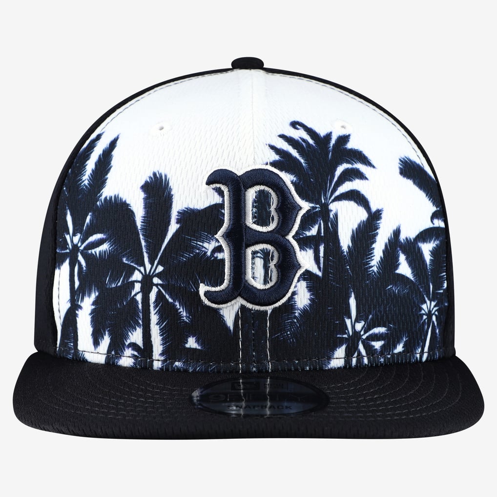  Boston Red Sox New Era 2026 Spring Training Fan Pack Grow 9FIFTY Snapback Hat - Navy