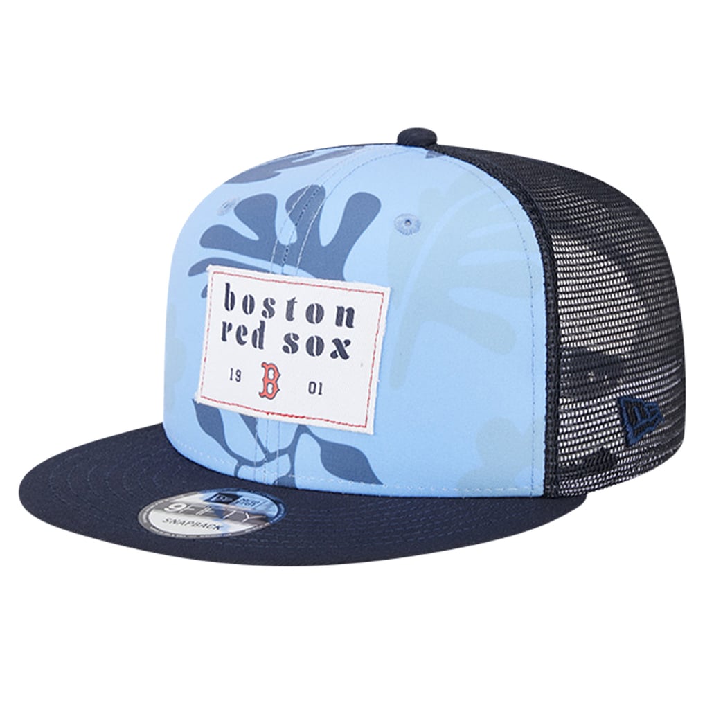 Boston Red Sox New Era Bikini Bottom Trucker 9FIFTY Snapback Hat - Navy