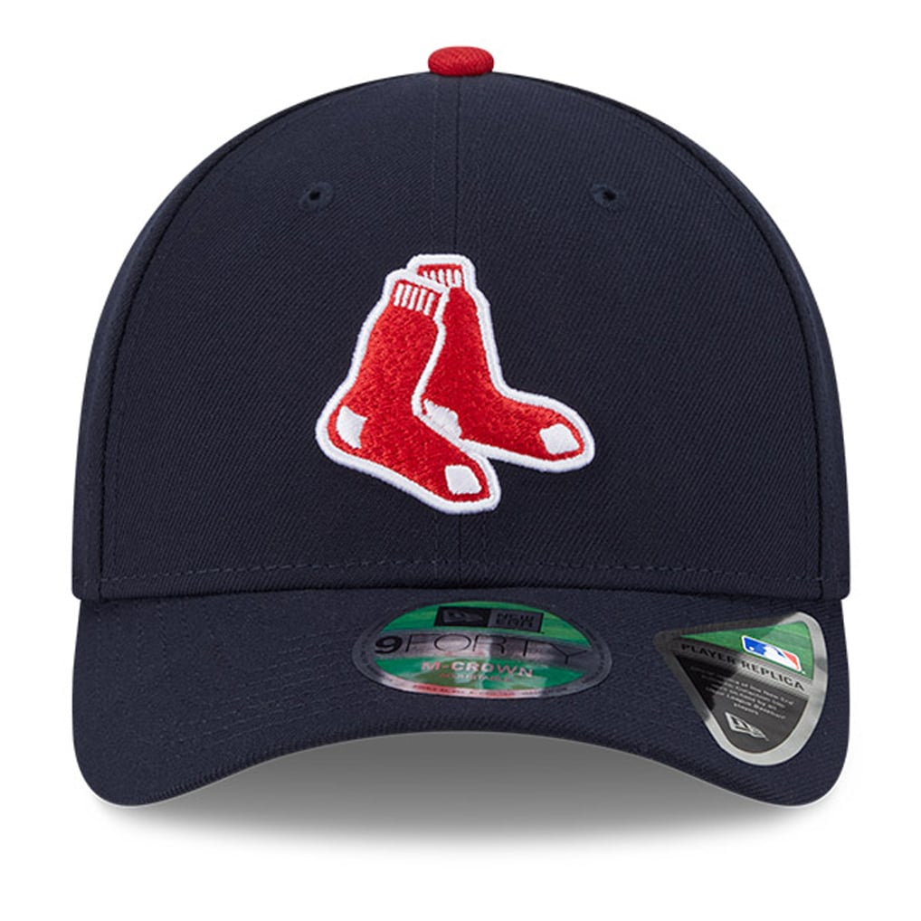 Boston Red Sox New Era Player Replica 9FORTY Adjustable Hat - Navy