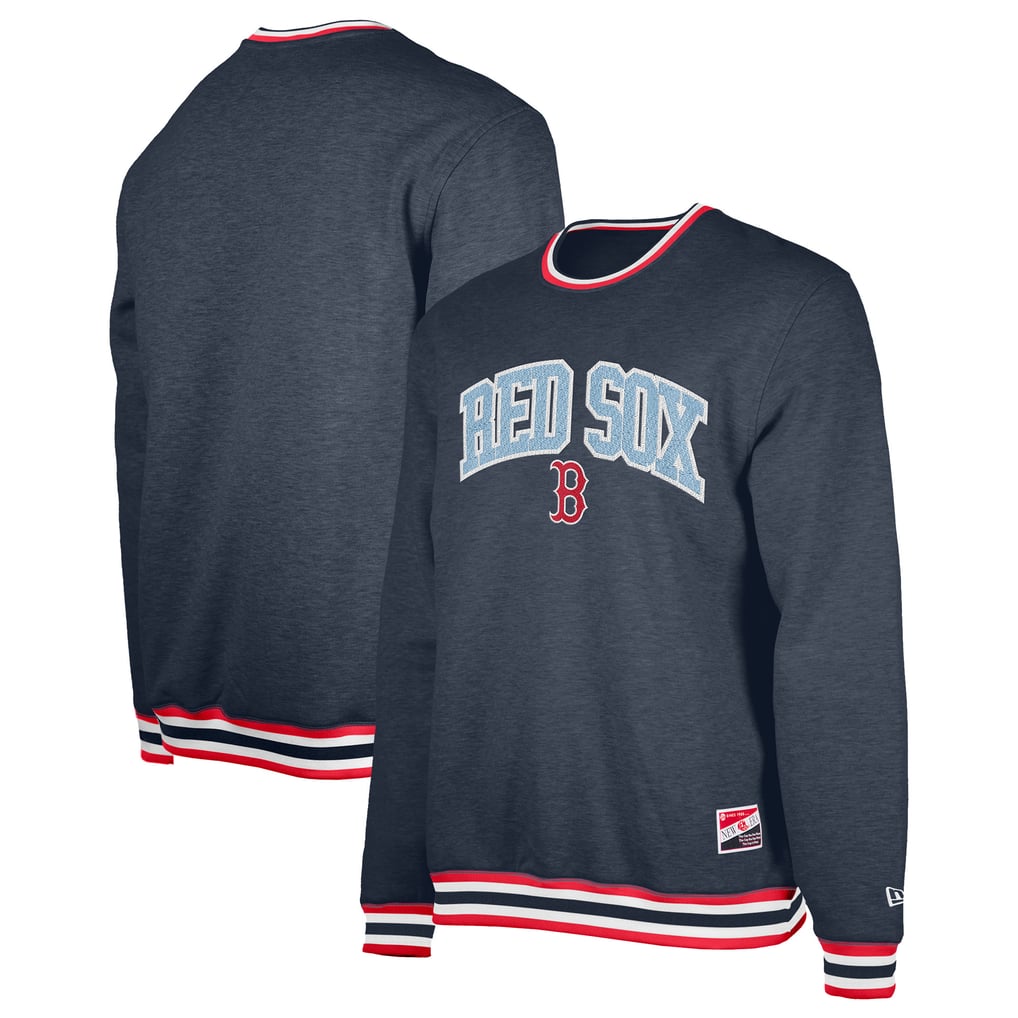 Boston Red Sox New Era Pullover Sweatshirt - Navy