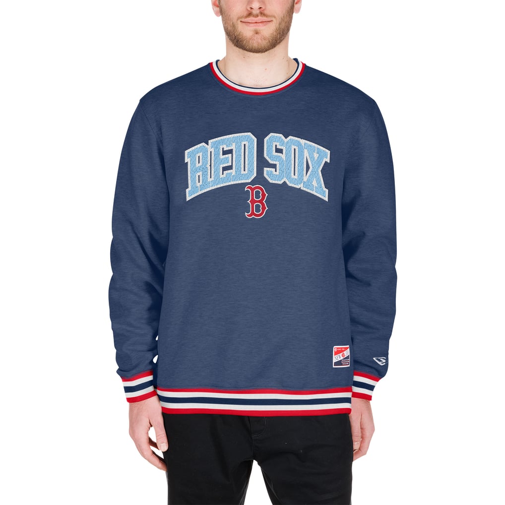 Boston Red Sox New Era Pullover Sweatshirt - Navy