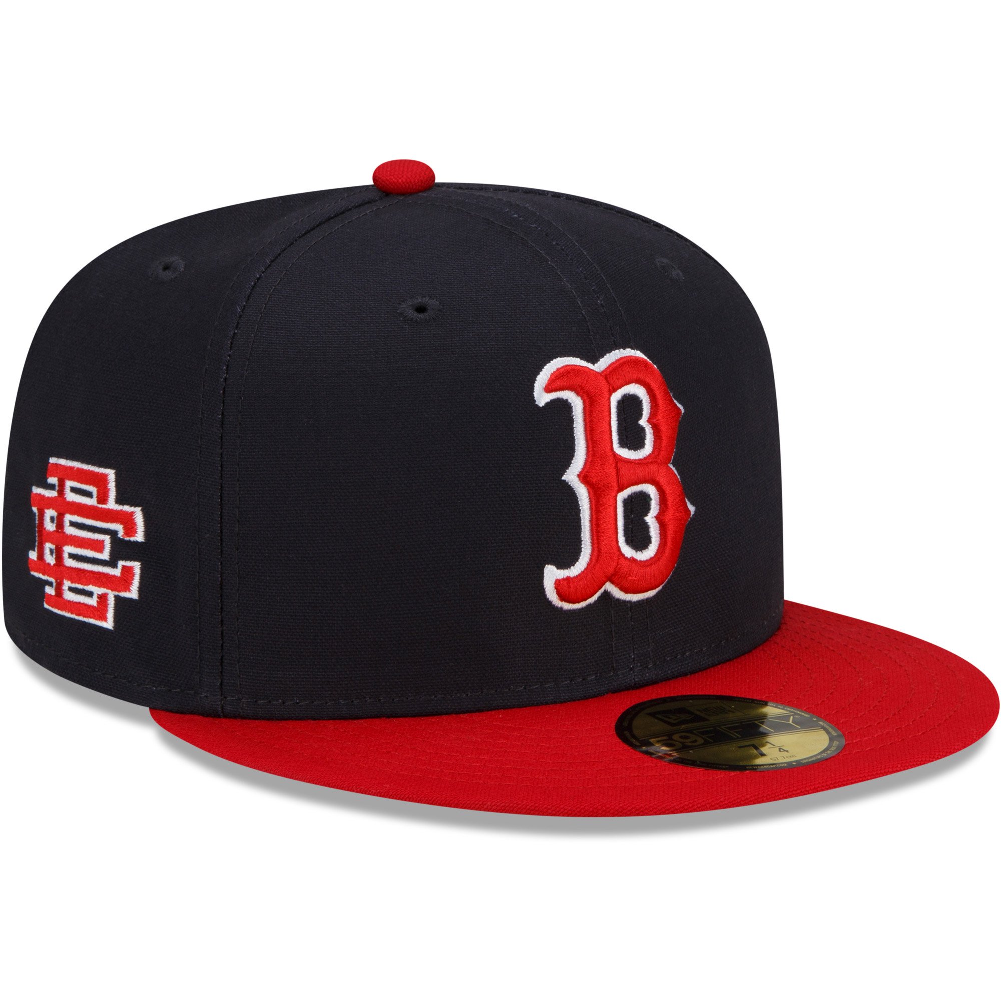 Boston Red Sox New Era Eric Emanuel 59FIFTY Fitted Hat - Navy/Red