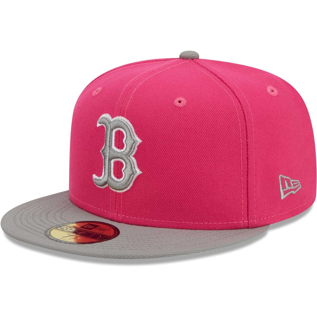 Boston Red Sox New Era Two-Tone Color Pack 59FIFTY Fitted Hat - Pink